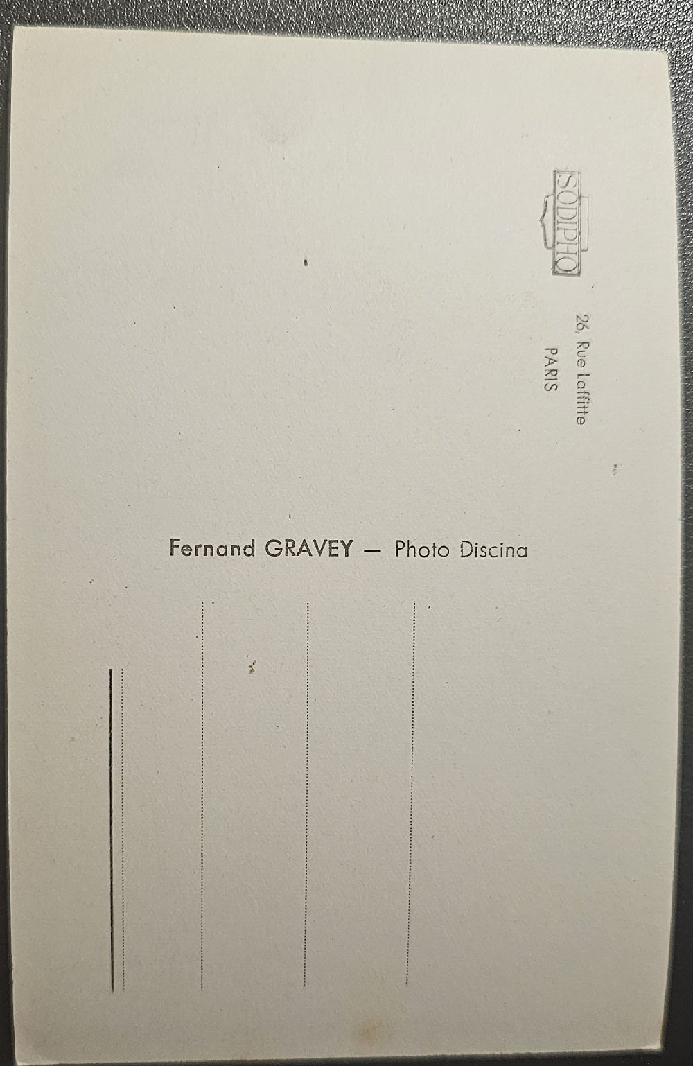 (image for) Fernand Gravey #0010